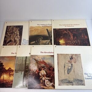Lot of 7 Vintage 1971 Standard School Broadcast Our Nations Heritage Vinyl LP